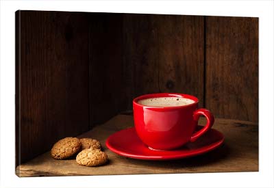 5D картина  «Чашечка кофе с печеньем»