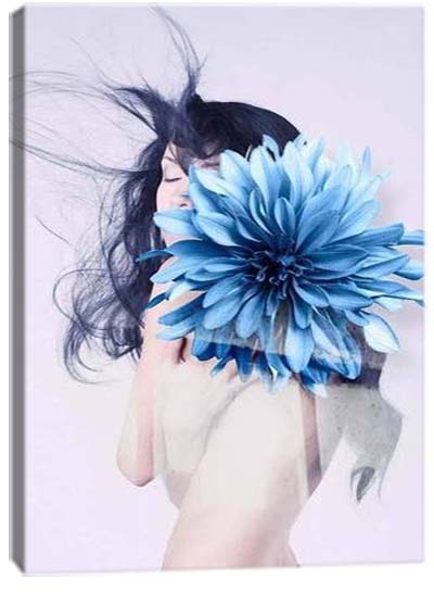 5D картина «Лазурный цветок. Арт 3»