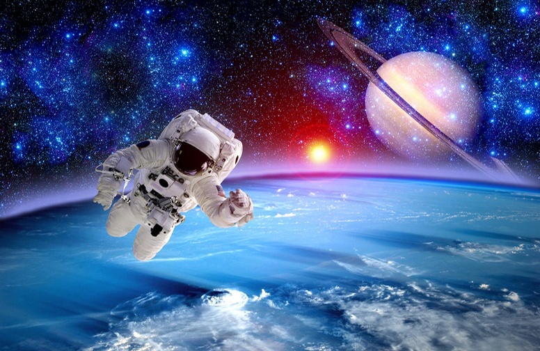 3D Ковер «Астронавт в открытом космосе»  