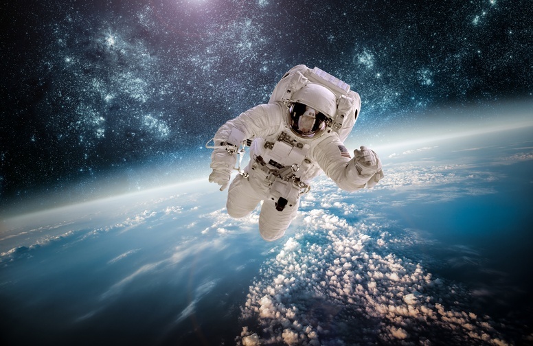 3D Ковер «Прогулка в открытом космосе»  