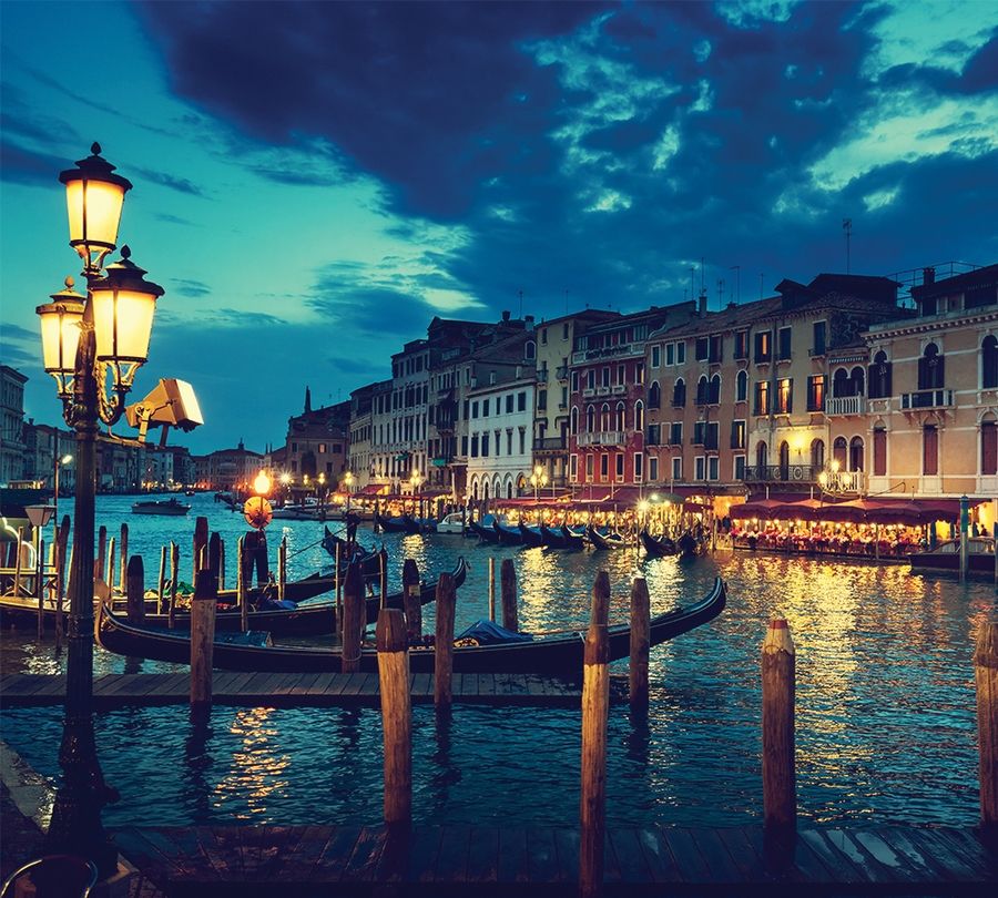 Фотошторы «Вечерняя Венеция» вид 1