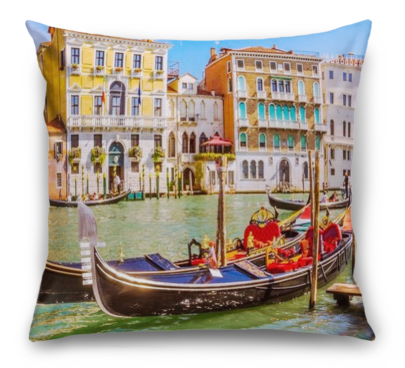 3D Подушка «Яркий полдень в Венеции» вид 7