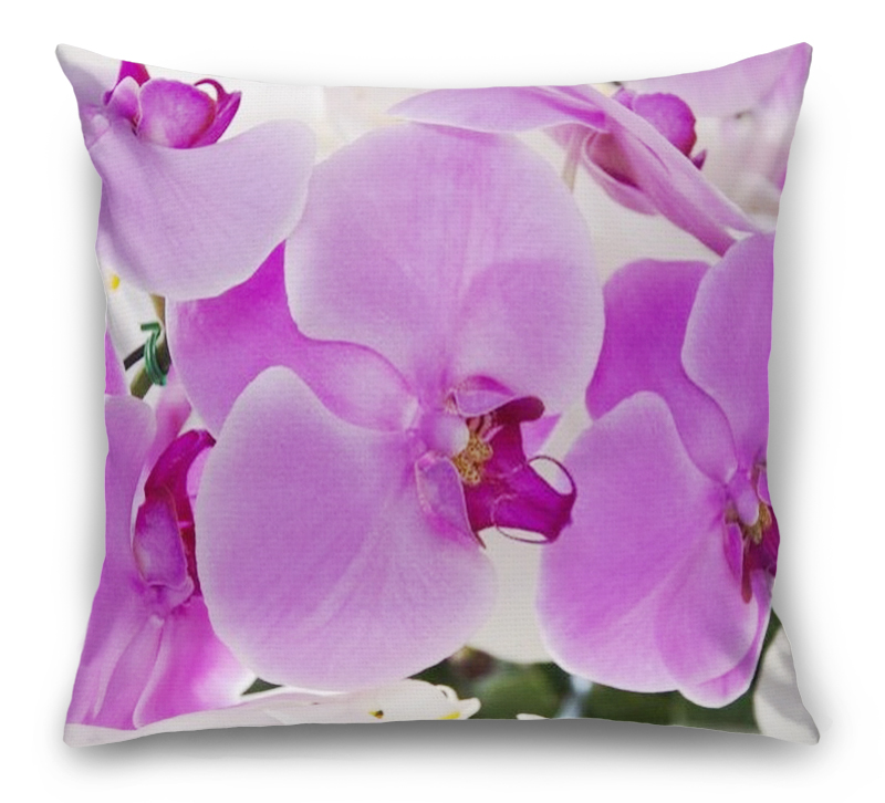 3D Подушка «Цветущие орхидеи» вид 1