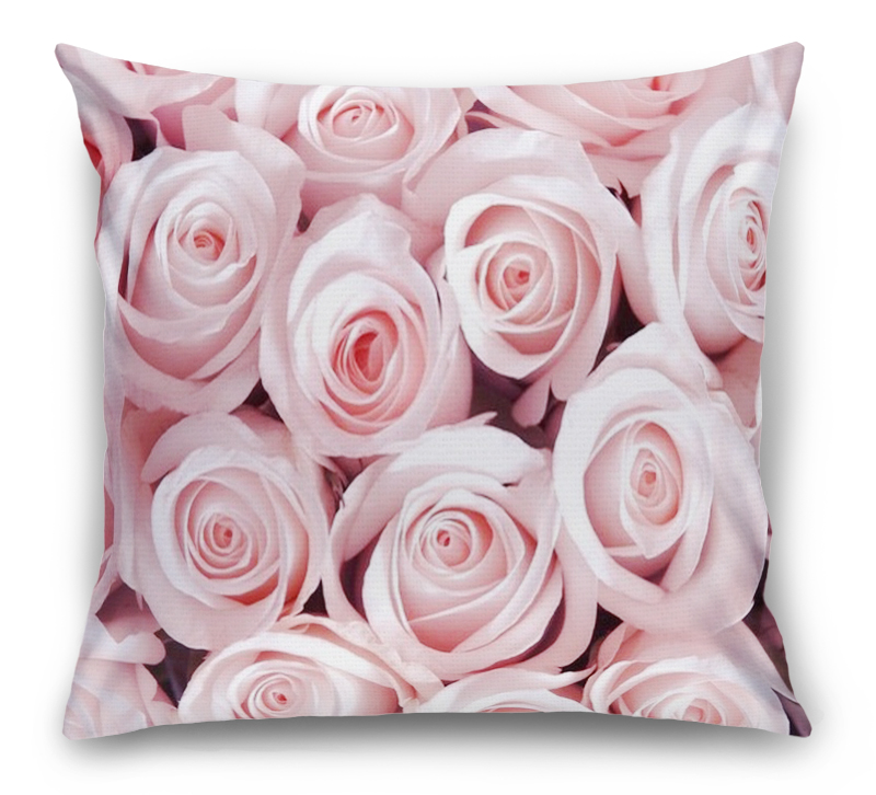 3D Подушка «Благоухающий букет нежных роз» вид 1