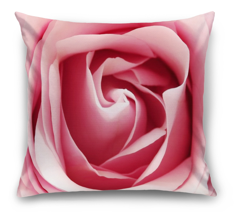 3D Подушка «Нежно-розовый бутон» вид 7