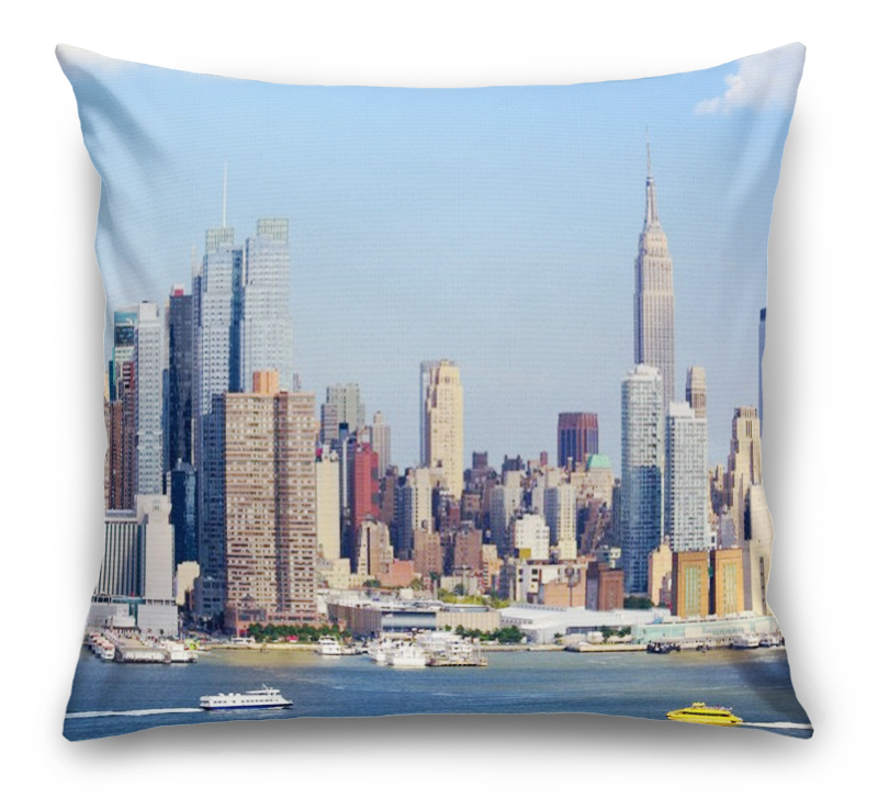 3D Подушка «С видом Нью-Йорка»  вид 6