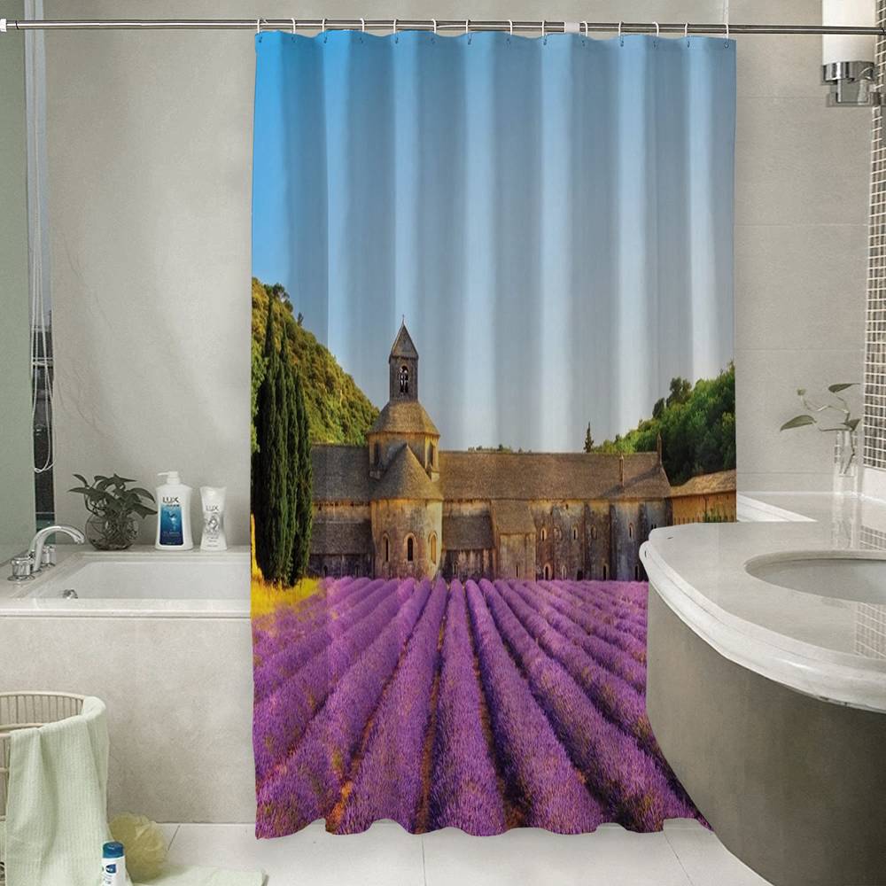 Штора для ванной «Усадьба в Провансе» вид 6