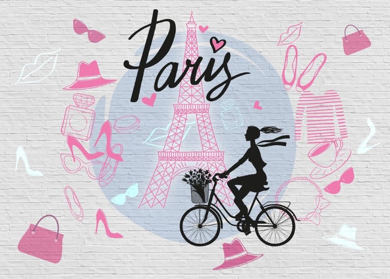 3D Фотообои 3D Фотообои «Париж с любовью»