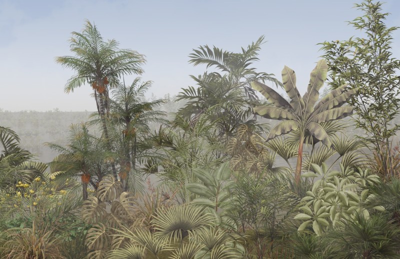 3D Фотообои 3D Фотообои «Пальмовый утес»