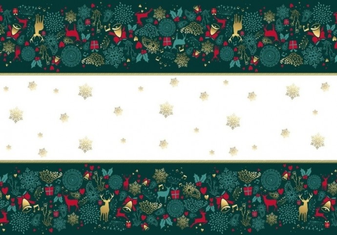 Сервировочная салфетка «Рождественский орнамент» вид 3