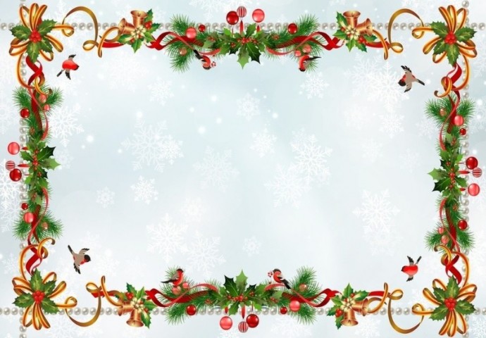 Сервировочная салфетка «Рождественская композиция со снегирями» вид 3