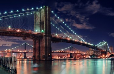 3D Ковер «Бруклинский мост»