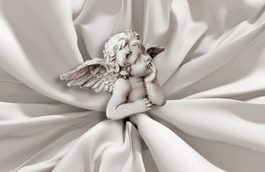 3D Ковер «Задумчивый ангелочек»  