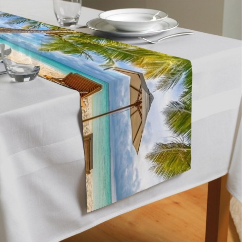 Дорожка для сервировки стола «Тропический зной» вид 4
