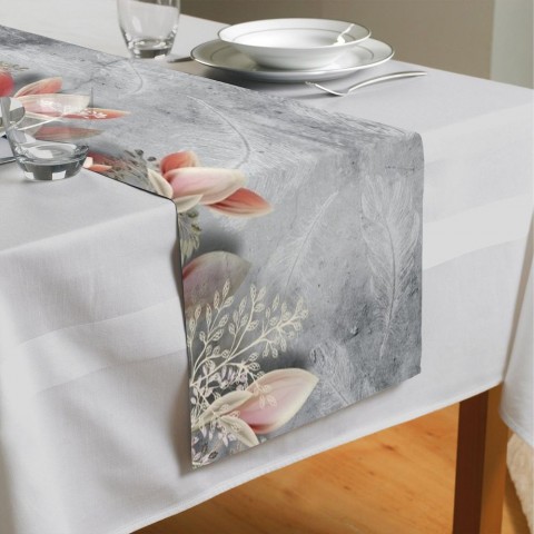 Сервировочная дорожка для кухонного стола «Коралловые соцветия» вид 4
