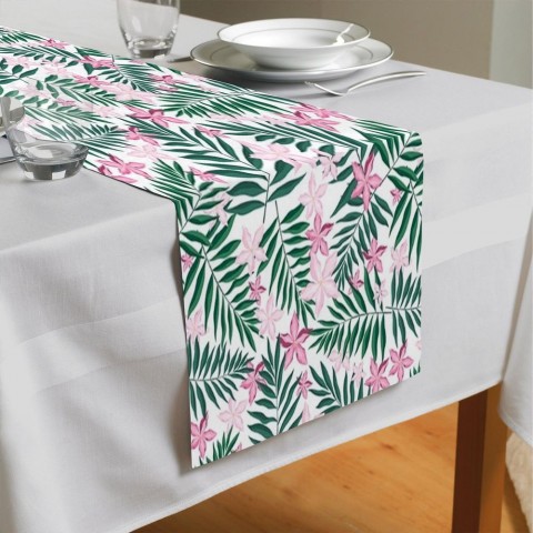 Сервировочная дорожка для кухонного стола «Нежность в тропическом саду» вид 4