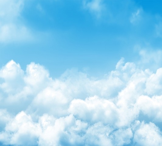 Настольный коврик «Пористые облака» вид 1