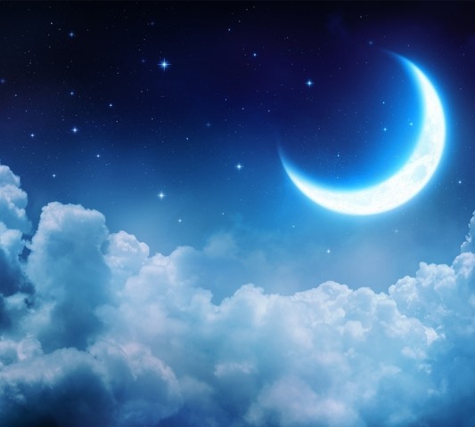 Настольная лента «Ночная луна» вид 1