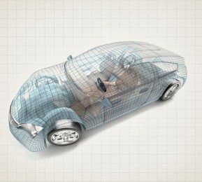 Фотошторы «Авто 3D модель»