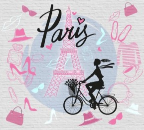 Фотошторы «Париж с любовью»