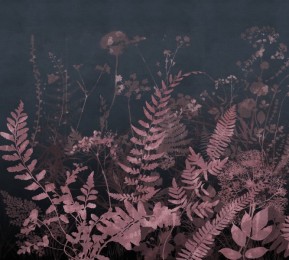 Фотошторы «Полевые растения ночью»