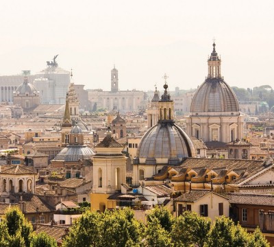 Фотошторы «Крыши Рима»