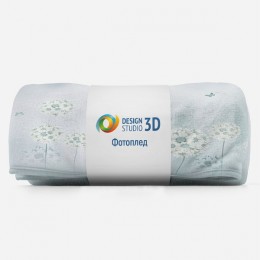 3D Плед «Небесные одуванчики»