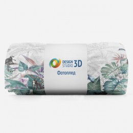3D Плед «Саванна на рассвете»