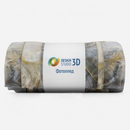 3D Плед «Благородный мрамор»