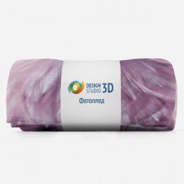 3D Плед «Розовая нежность»