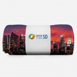 3D плед «Мегаполис.Город»