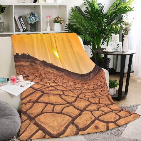 3D плед «Засушливая пустыня» вид 3