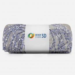 3D плед «Лавандовые лепестки»