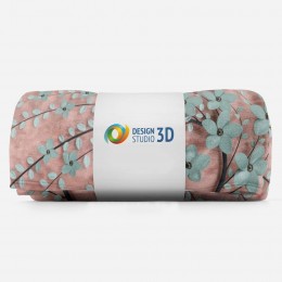 3D плед «Цветущее дерево»