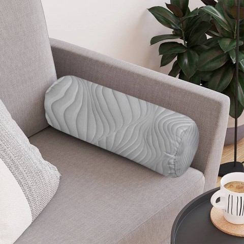 Интерьерная подушка для дивана «Волнистый фон» вид 4