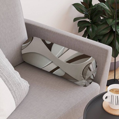 Интерьерная подушка для дивана «Удивительная абстракция» вид 4
