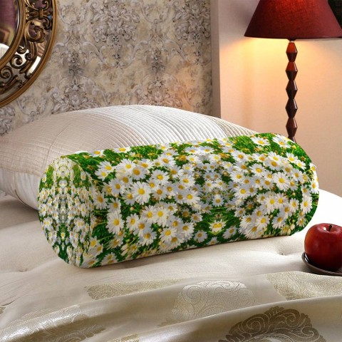 Декоративная подушка «Поле ромашек» вид 5
