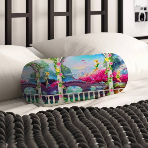 Декоративная подушка-валик «Мир фантазии» вид 2