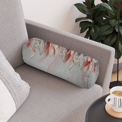 Декоративная подушка для дивана «Ниспадающие бутоны» вид 4