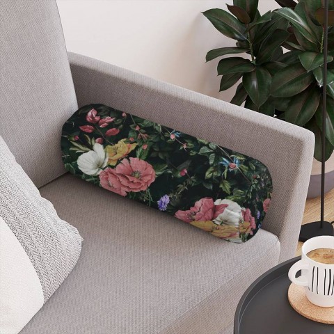 Интерьерная подушка «Колибри в цветущем саду» вид 4