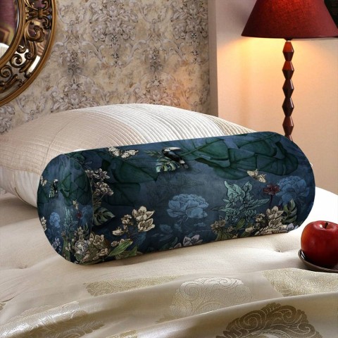 Декоративная вытянутая подушка «Экзотика в лунном свете» вид 5