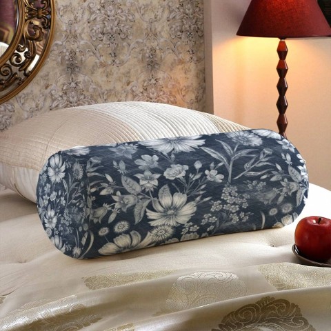 Декоративная подушка в форме валика «Вечерний романс» вид 5