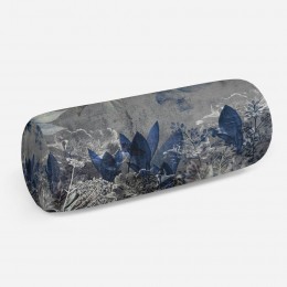 3D подушка-валик «Вечер цвета индиго»