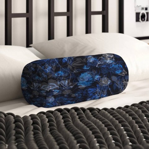 Интерьерная подушка-валик «Загадочная палитра» вид 2