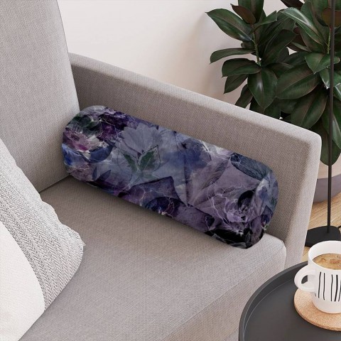 Декоративная подушка-валик «Краски ночи» вид 4