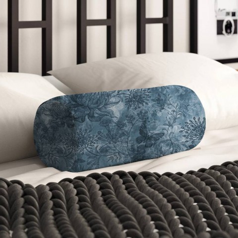 Интерьерная подушка-валик «Вечерняя таинственная поляна» вид 2
