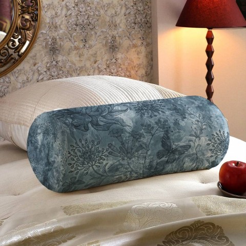 Интерьерная подушка-валик «Вечерняя таинственная поляна» вид 5