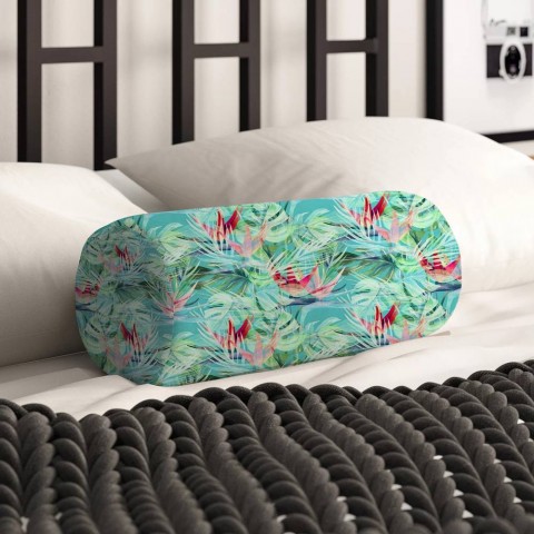 Интерьерная подушка «Гавайские цветы» вид 2