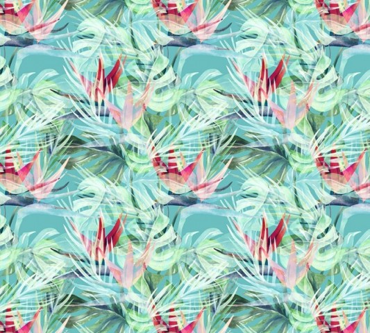 Интерьерная подушка «Гавайские цветы» вид 3