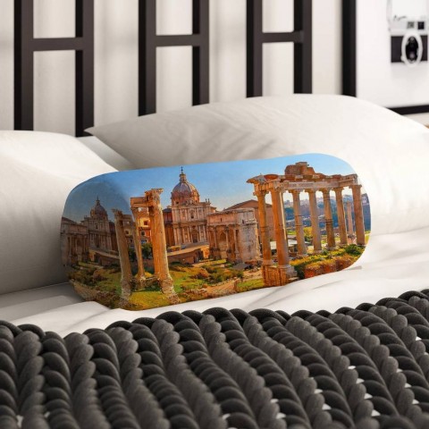 Декоративная подушка для дивана «Древняя Италия» вид 2